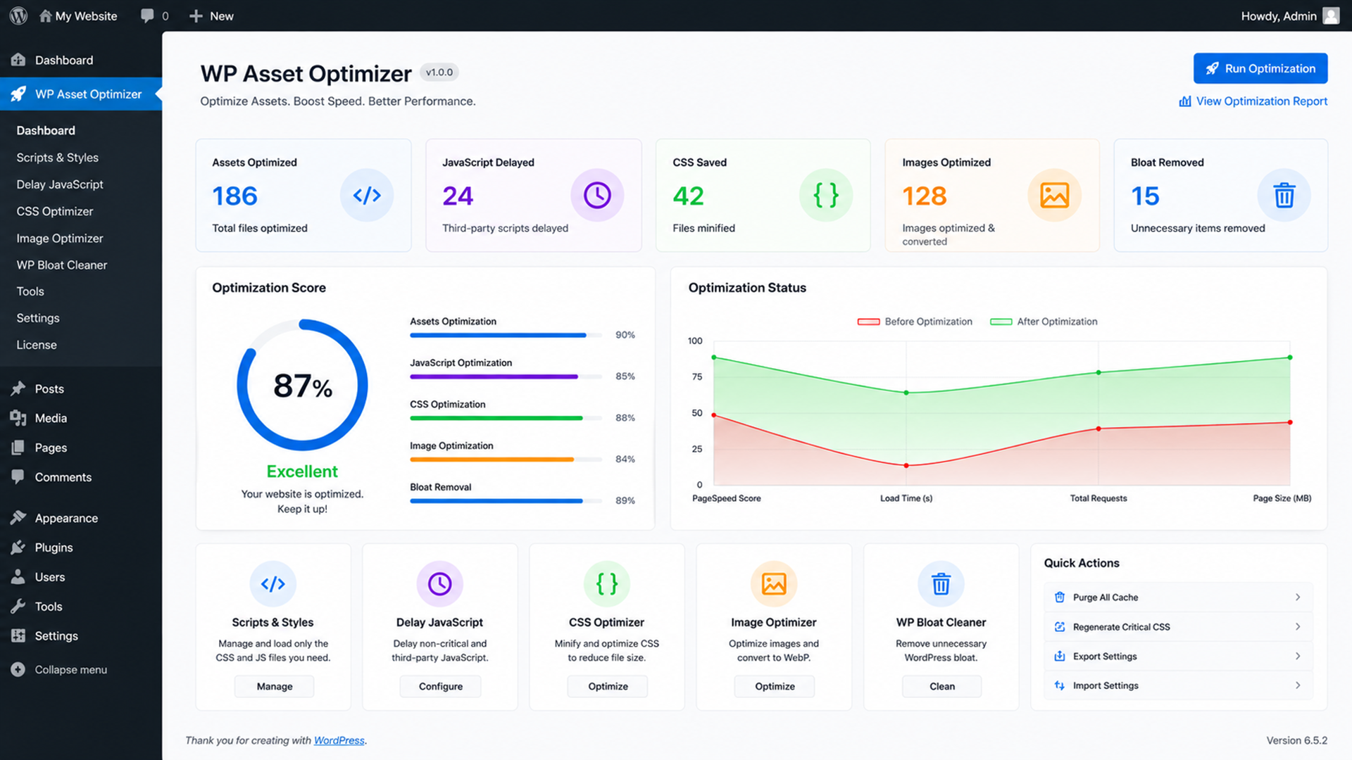 React Admin Dashboard