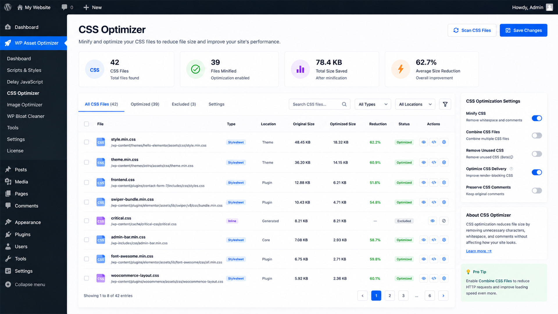 Dashboard Screenshot 4