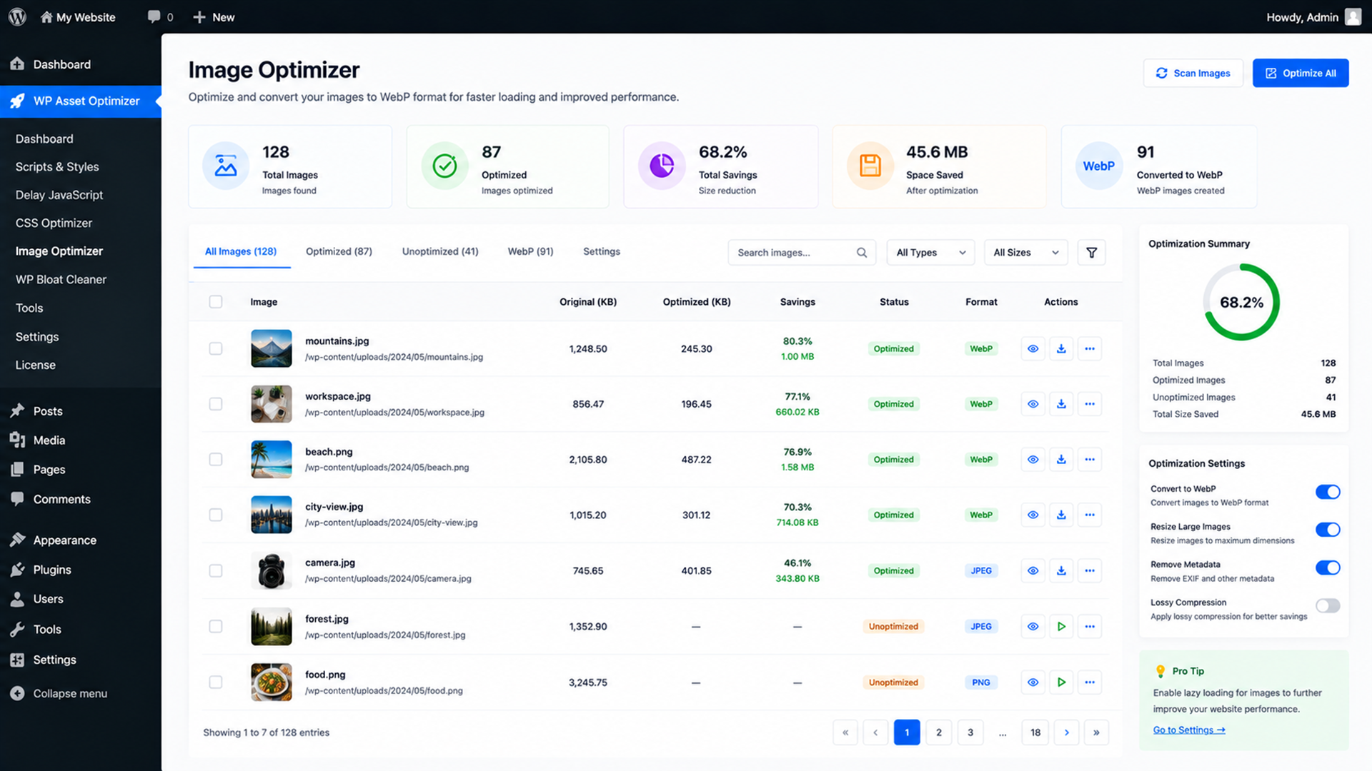 Dashboard Screenshot 5